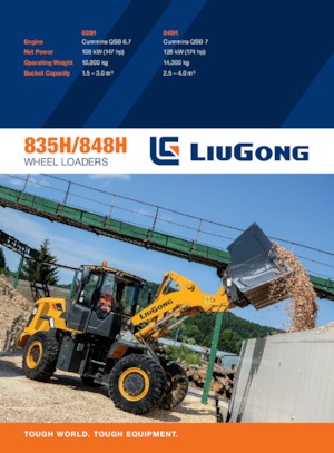 Chargeuses sur pneus Liugong 835H