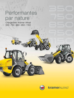 Chargeuses sur pneus Kramer 350
