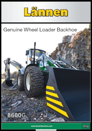 Chargeuses pelleteuses Lännen 8600 G