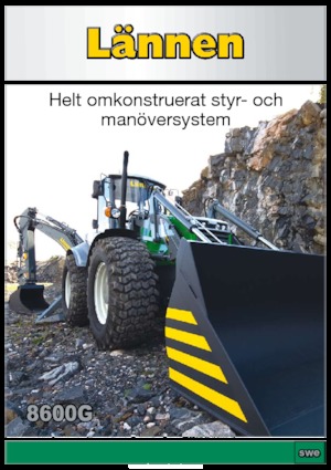 Chargeuses pelleteuses Lännen 8600 G