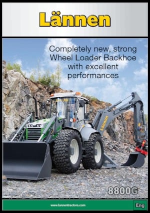 Chargeuses pelleteuses Lännen 8800 G