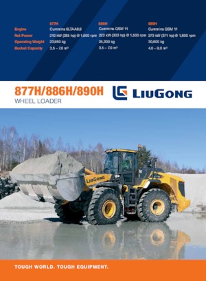 Chargeuses sur pneus Liugong 886H
