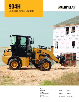 Chargeuses sur pneus Caterpillar 904 H