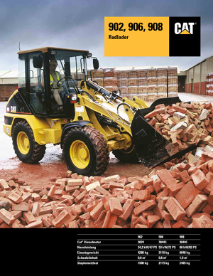 Chargeuses sur pneus Caterpillar 906