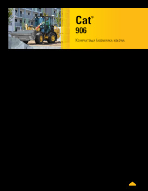 Chargeuses sur pneus Caterpillar 906