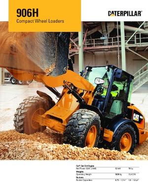Chargeuses sur pneus Caterpillar 906 H