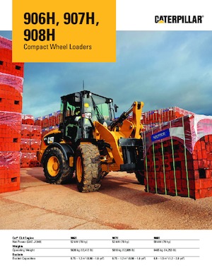 Chargeuses sur pneus Caterpillar 907 H