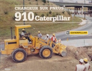 Chargeuses sur pneus Caterpillar 910