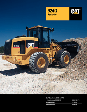 Chargeuses sur pneus Caterpillar 924 G