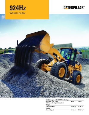 Chargeuses sur pneus Caterpillar 924Hz