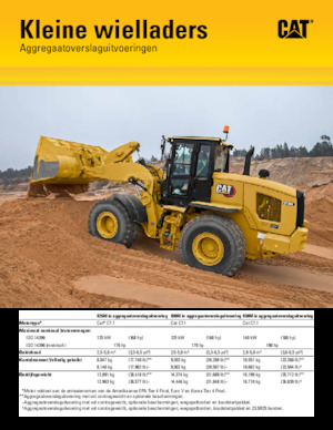 Chargeuses sur pneus Caterpillar 938M