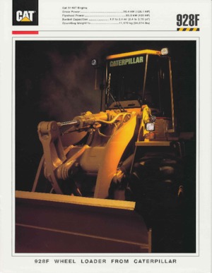 Chargeuses sur pneus Caterpillar 928F