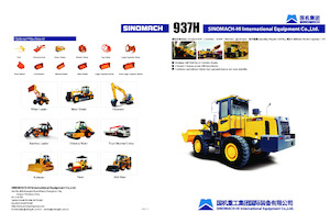 Chargeuses sur pneus Sinomach 937H