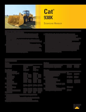 Chargeuses sur pneus Caterpillar 938K