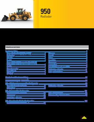 Chargeuses sur pneus Caterpillar 950