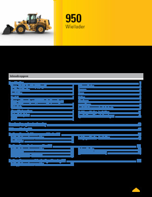 Chargeuses sur pneus Caterpillar 950
