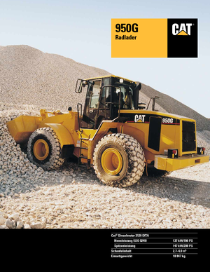Chargeuses sur pneus Caterpillar 950 G
