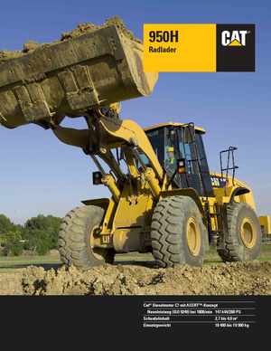 Chargeuses sur pneus Caterpillar 950H