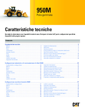 Chargeuses sur pneus Caterpillar 950M