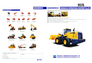 Chargeuses sur pneus Sinomach 957S