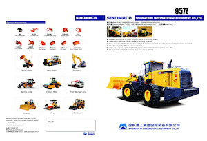 Chargeuses sur pneus Sinomach 957Z