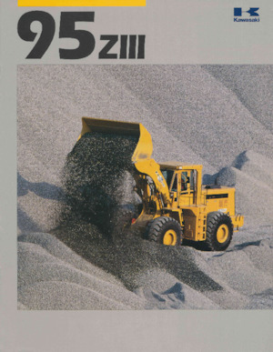 Chargeuses sur pneus Kawasaki 95Z III