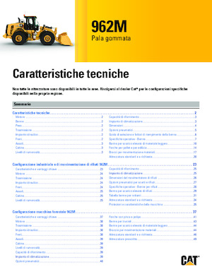 Chargeuses sur pneus Caterpillar 962M