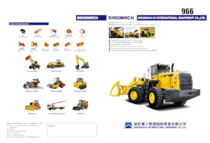 Chargeuses sur pneus Sinomach 966