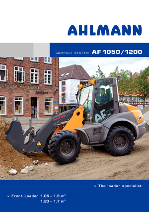 Chargeuses sur pneus Ahlmann AF 1050
