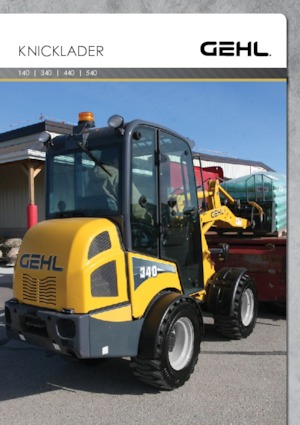 Chargeuses sur pneus Gehl AL140