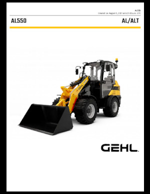 Chargeuses sur pneus Gehl AL550