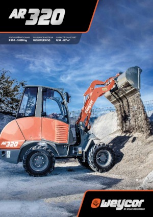 Chargeuses sur pneus weycor AR 320