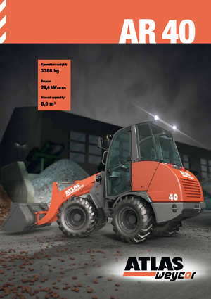 Chargeuses sur pneus Atlas AR 40