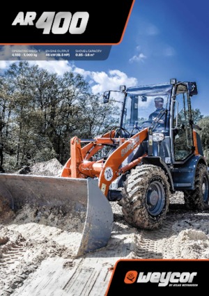 Chargeuses sur pneus weycor AR 400