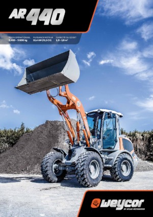 Chargeuses sur pneus weycor AR 440