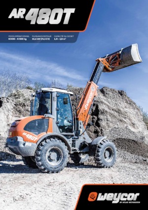 Chargeuses sur pneus weycor AR 480 T