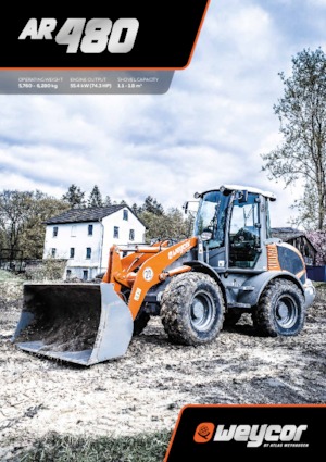 Chargeuses sur pneus weycor AR 480