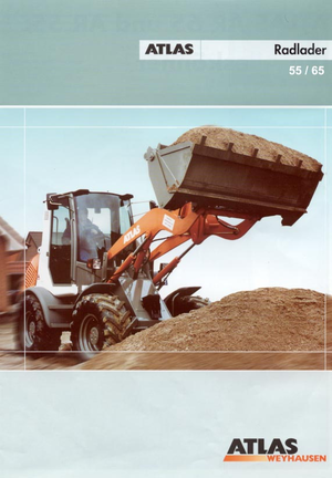 Chargeuses sur pneus Atlas AR 55