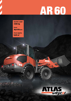 Chargeuses sur pneus Atlas AR 60