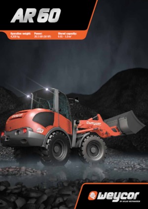 Chargeuses sur pneus Atlas-weycor AR 60