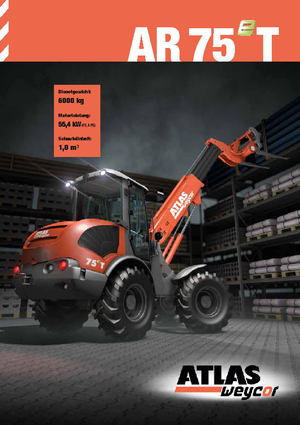 Chargeuses sur pneus Atlas AR 75 T