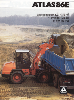 Chargeuses sur pneus Atlas AR 86 E