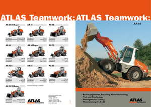 Chargeuses sur pneus Atlas AR 95