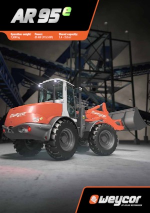 Chargeuses sur pneus Atlas-weycor AR 95 e