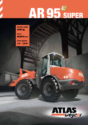 Chargeuses sur pneus Atlas AR 95 E Super