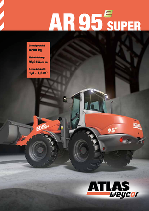 Chargeuses sur pneus Atlas AR 95 E Super