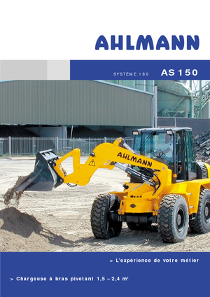 Chargeuses sur pneus Ahlmann AS 150 e