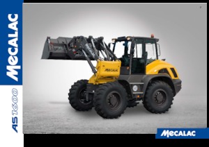 Chargeuses sur pneus Mecalac AS1600