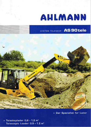 Chargeuses sur pneus Ahlmann AS 90 tele