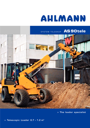 Chargeuses sur pneus Ahlmann AS 90 tele